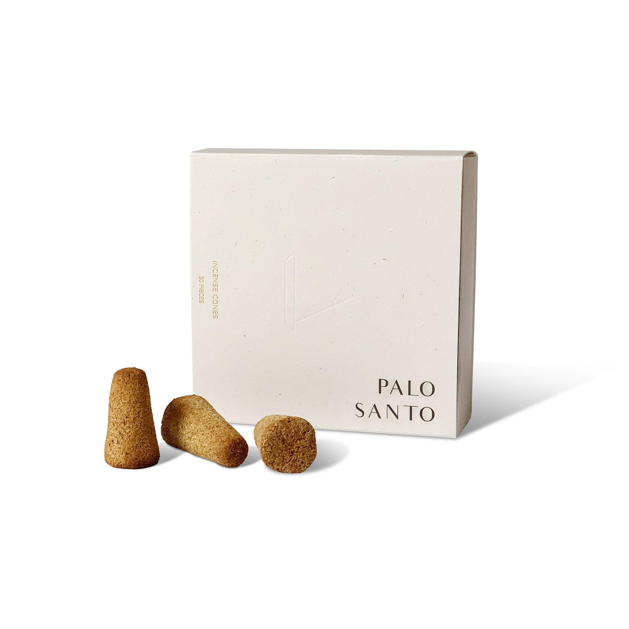 Cedar and Myrrh - Wholesale Incense - Palo Santo Incense Cones - Handmade in Ecuador (20 pcs)