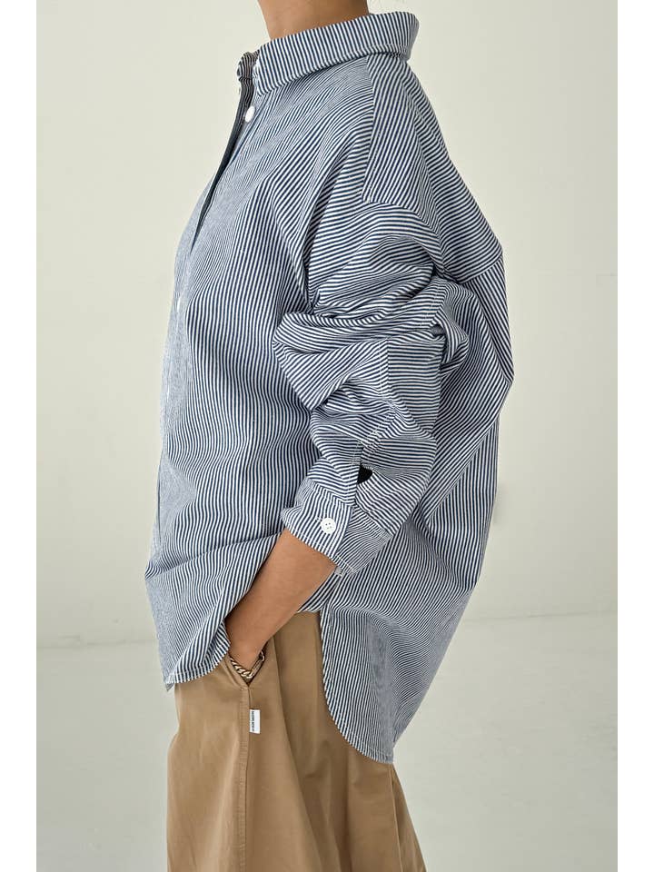 Le Bon Shoppe - Wholesale Overhemd met knopen - Dames - Owen Shirt (2XS/S - 2M/L)9