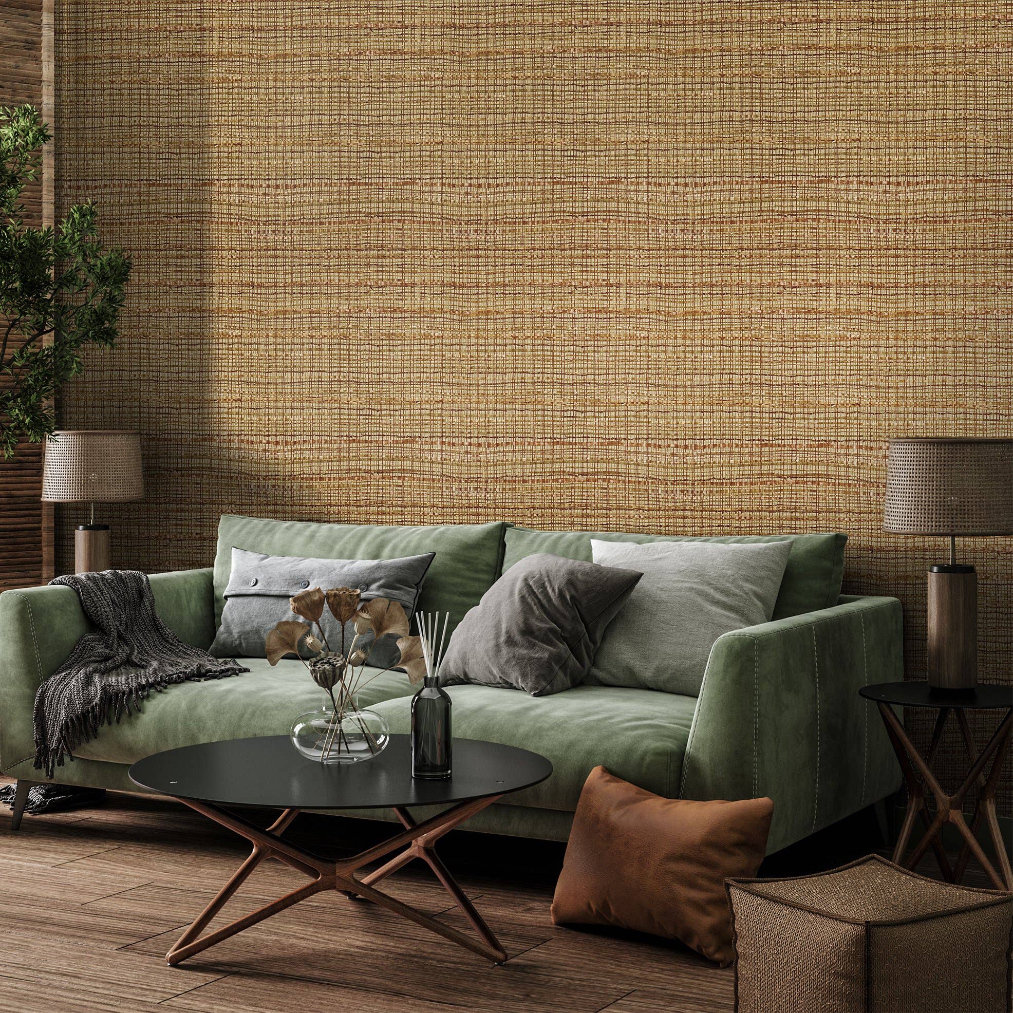 Galerie Wallcoverings - Vente Papier peint - Papier peint effet herbe sauvage Fondo Collection Pepper16