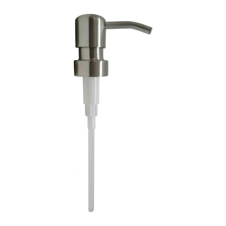 Sanwacraft - Vente Distributeurs de savon - Pompe à liquide en acier inoxydable uniquement - Filetage 28-400