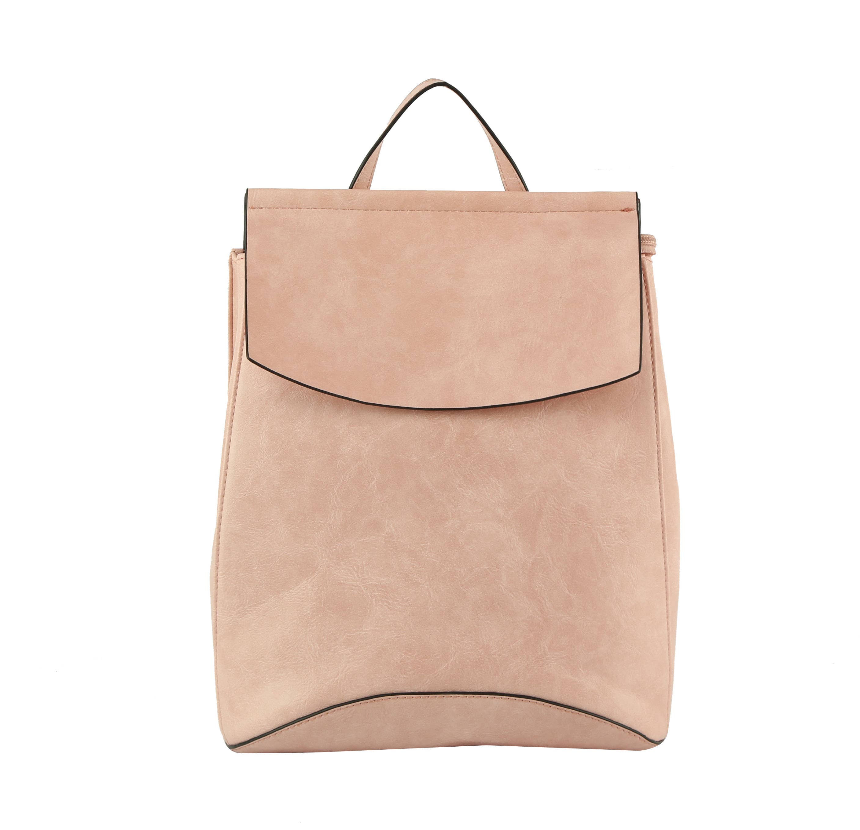 MiMi Wholesale - Wholesale Backpack - Women's - UNV0069 Flap Over Convertible Backpack1