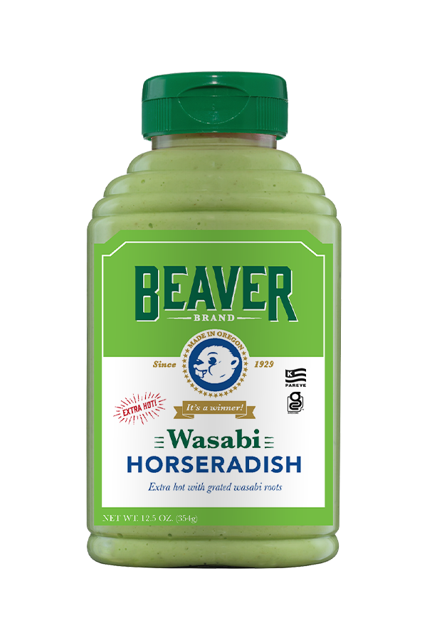 Beaverton Foods - Wholesale Sauce - Beaver Brand Wasabi Horseradish 12.5oz0