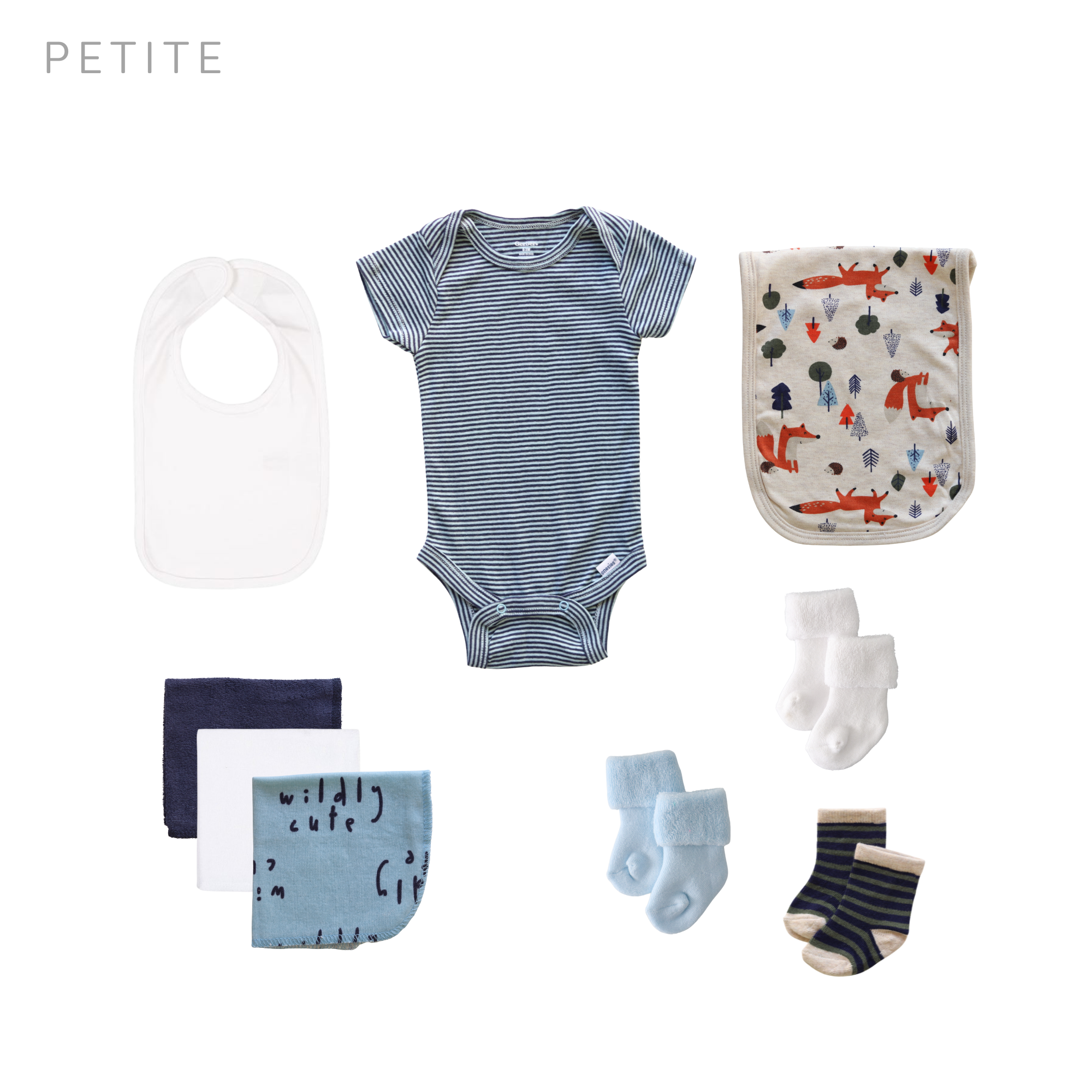 Baby Blossom Company - Wholesale New Mom Gift Box/Set - Baby Boy Gift Box Collection - Fox14