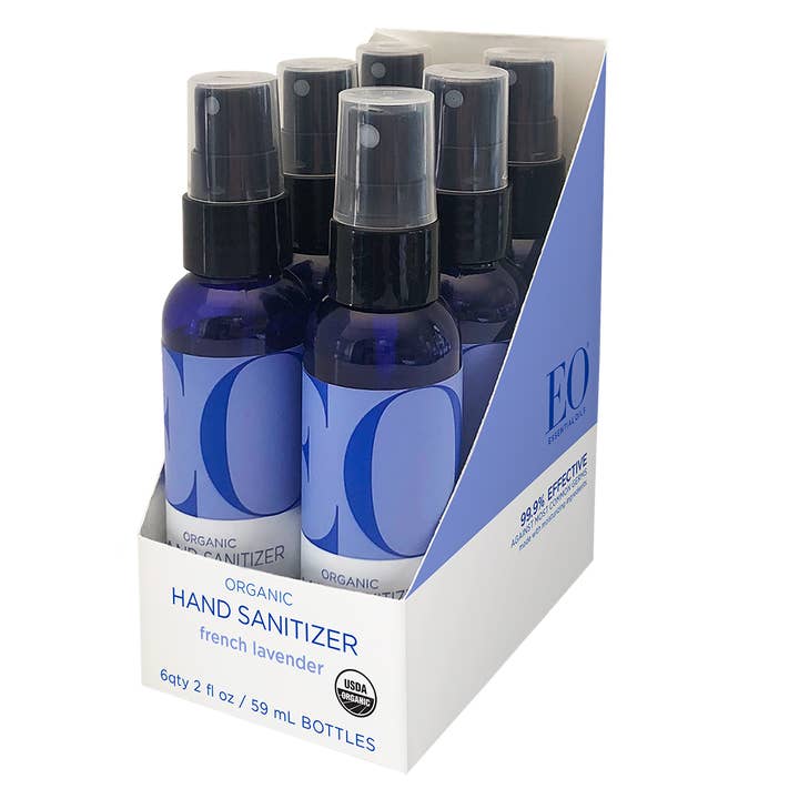 Order Through EO+Everyone store - Wholesale Hand Sanitizer - French Lavender Hand Sanitizer Spray 6 Pack
