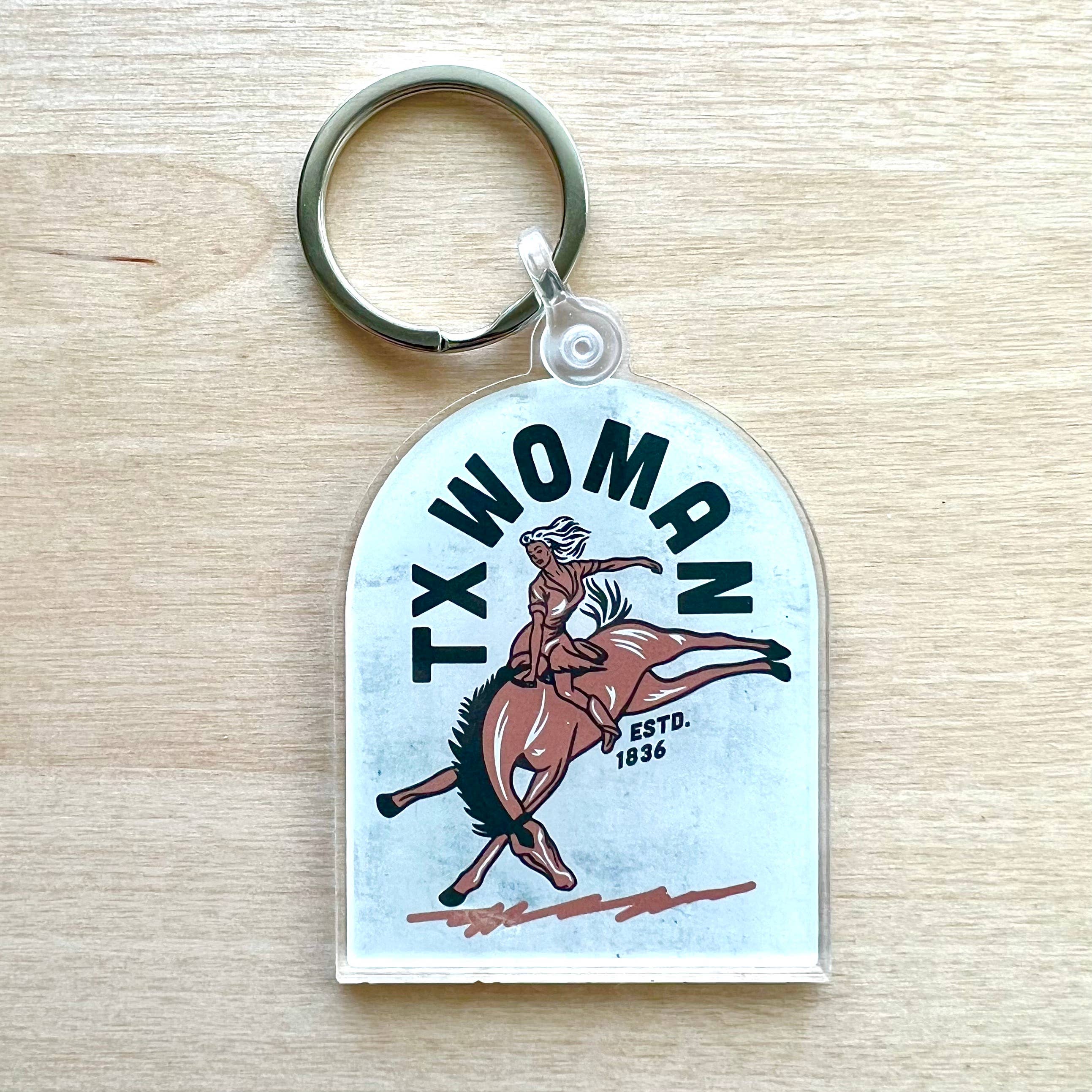 The Sticker Box | Texas Inspired Stickers & Magnets - Wholesale Keychain - Unisex - Texas Keychains - Texas Lover Gift Souvenir Stocking stuffer12