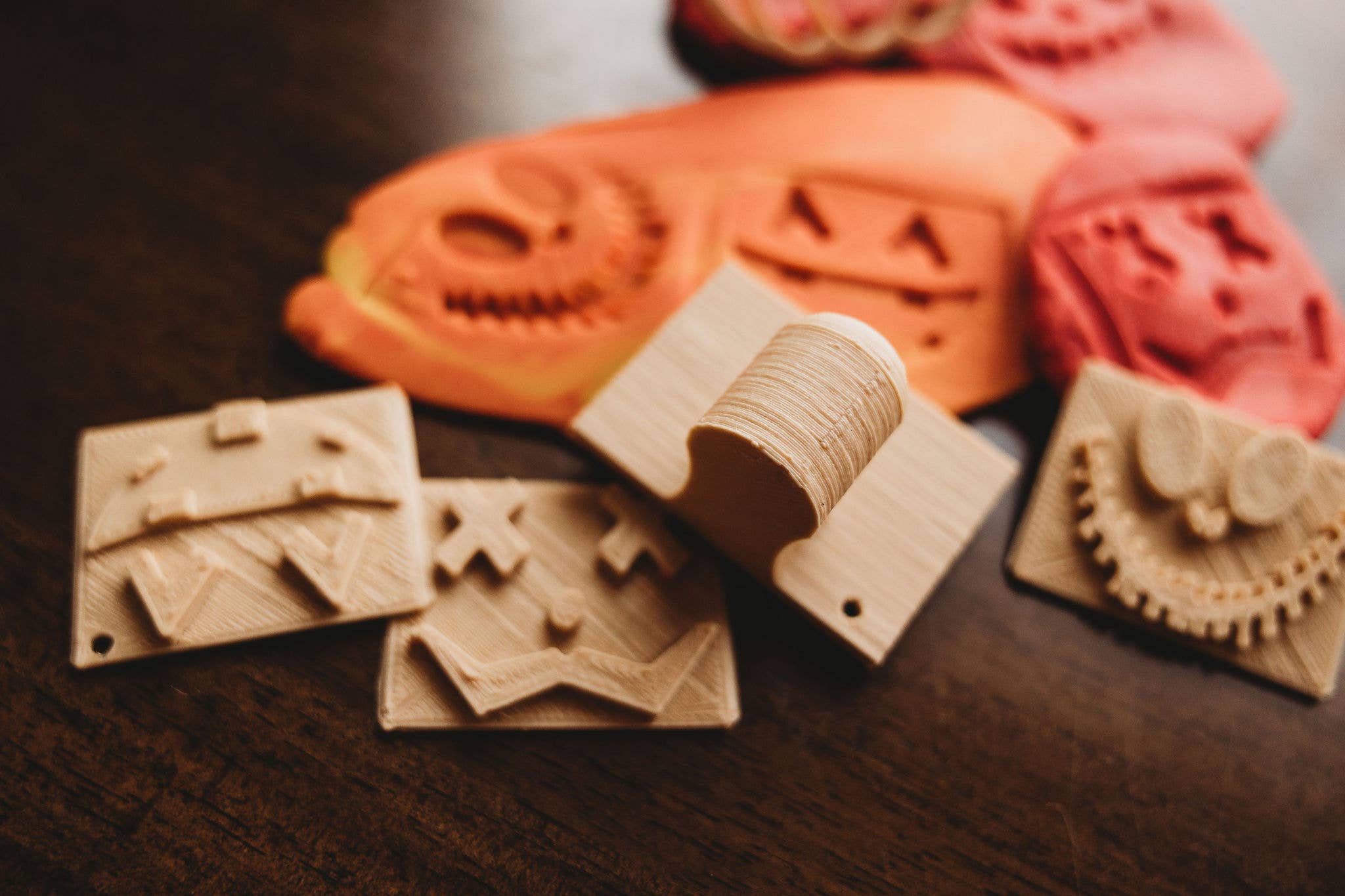 Kinfolk Pantry - Vente Set de coloriage – enfant et bébé - Set de tampons citrouille pour pâte à modeler écologique - Halloween6