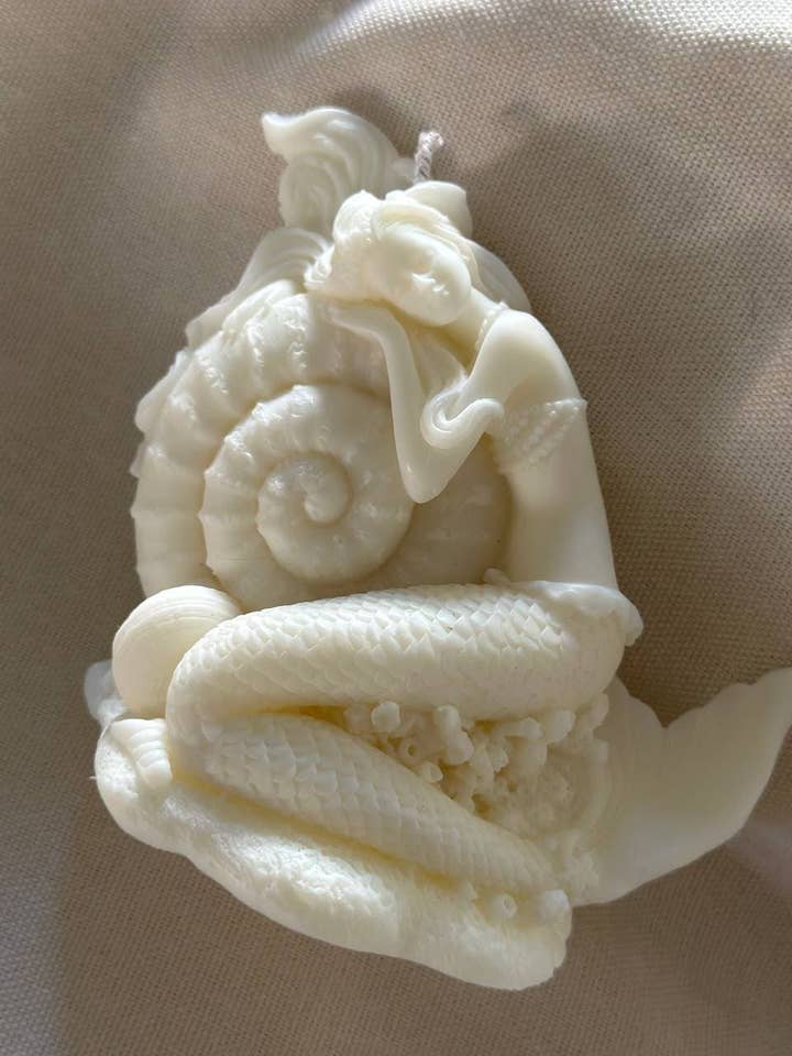 Rutschende Meerjungfrau-Kerze - Küstendekor für den Großhandel von Lumistel