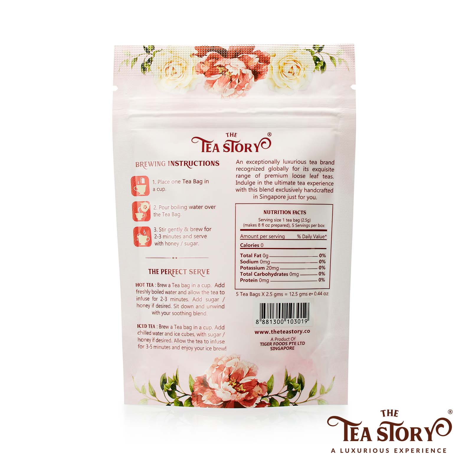 The Tea Story - Wholesale Health/Detox Tea - Immunitea Tea Pouch1