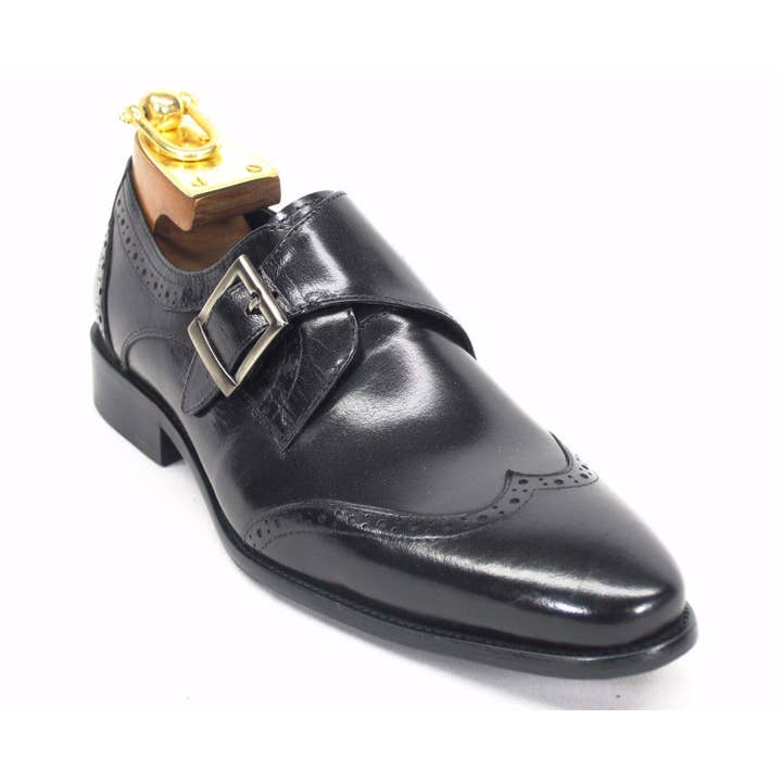 Wingtip munk rem hyttesko for engroshandel hos Carrucci Shoes