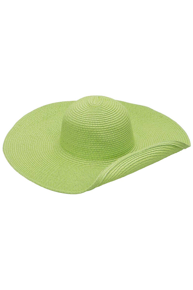 Cap Zone - Wholesale Straw Hat - Women's - Wire Brim Straw Beach Sun Hat31