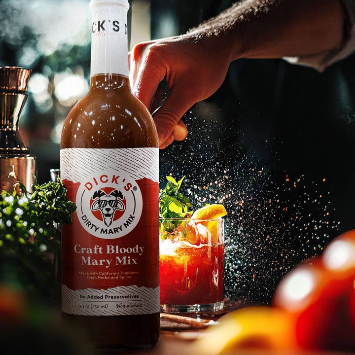 Dick's Mixes - Wholesale Cocktail Mix/Syrup - Dick’s Dirty Mary Mix – Premium Craft Bloody Mary Mixer
