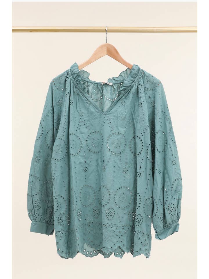 LÉA & LUC - Wholesale Blouse - Women's - 100% Cotton Blouse REF. 1216820