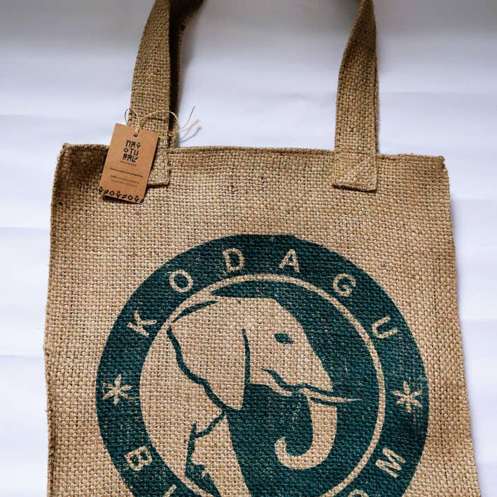 Recycled Coffee Bags Shopping Bag Medium Jute Bag for wholesale by Peru Natural