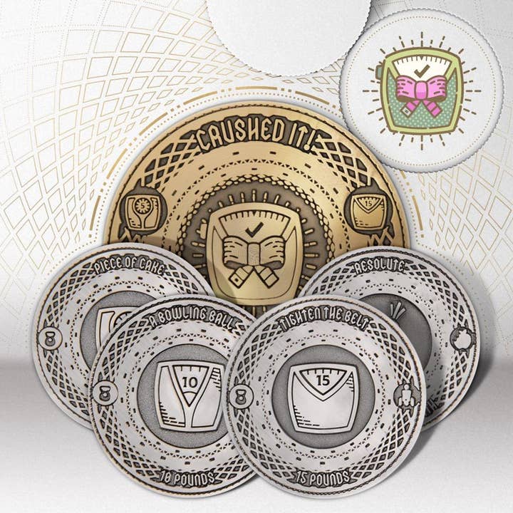 Antsy Labs - Wholesale Keepsake Coin/Token - IRLA Pack: Weight Loss0
