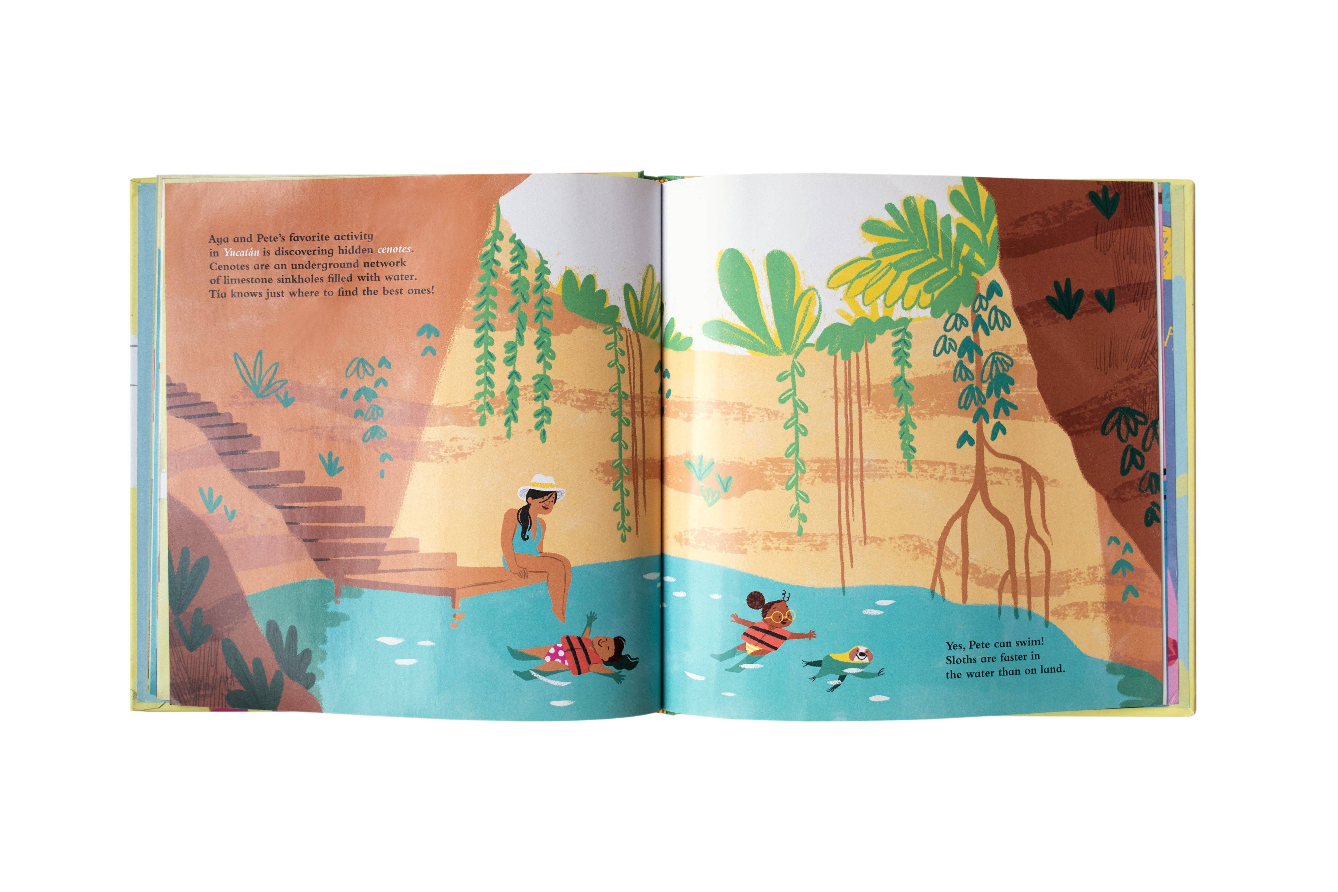 Aya & Pete - Wholesale Early Reader Book (6-8) - The Amazing Adventures of Aya & Pete in Mexico! [Hardcover]4