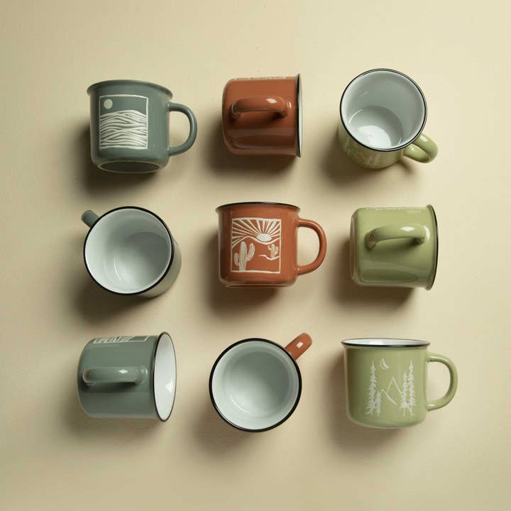 Living Goods by Ore’ Originals - Wholesale Coffee Mug - Camp Mug | Mountains