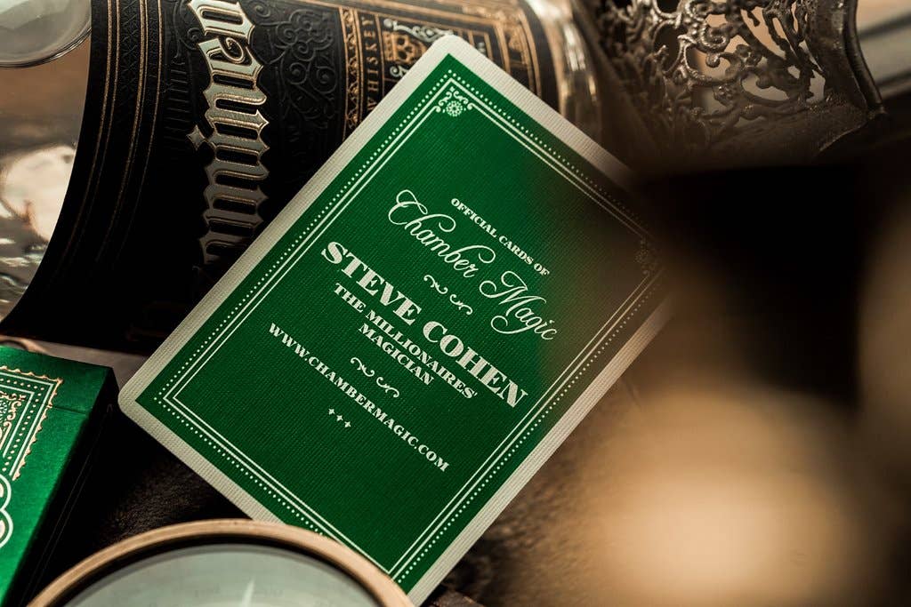 Cardshouse - Wholesale Playing Cards - Theory11 Green Tycoon Cards4