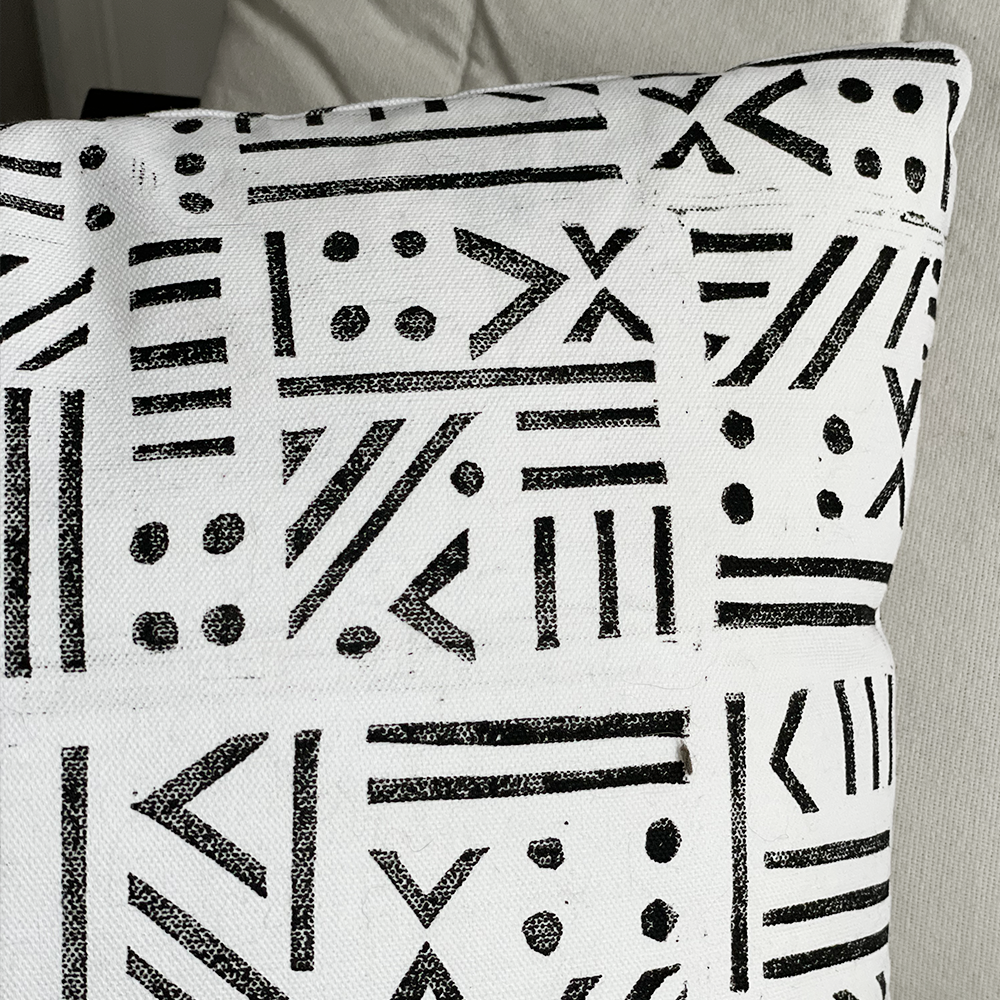 Ginger & Lime Print Shop - Wholesale Throw/Decorative Pillow - White Mathematics Pillow Cover with Insert1