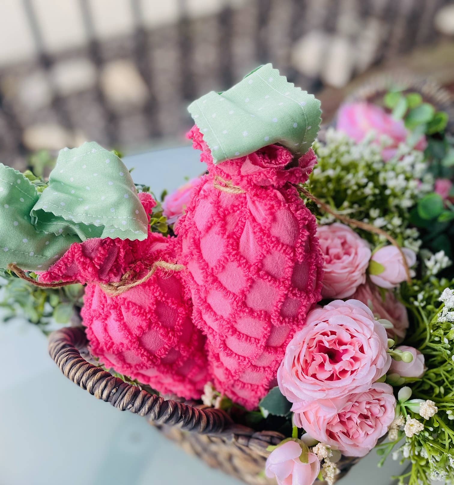 A Gnome on the Roam - Wholesale Ornament - Handmade Large Fabric Carrots - 10 Inch Decorative10