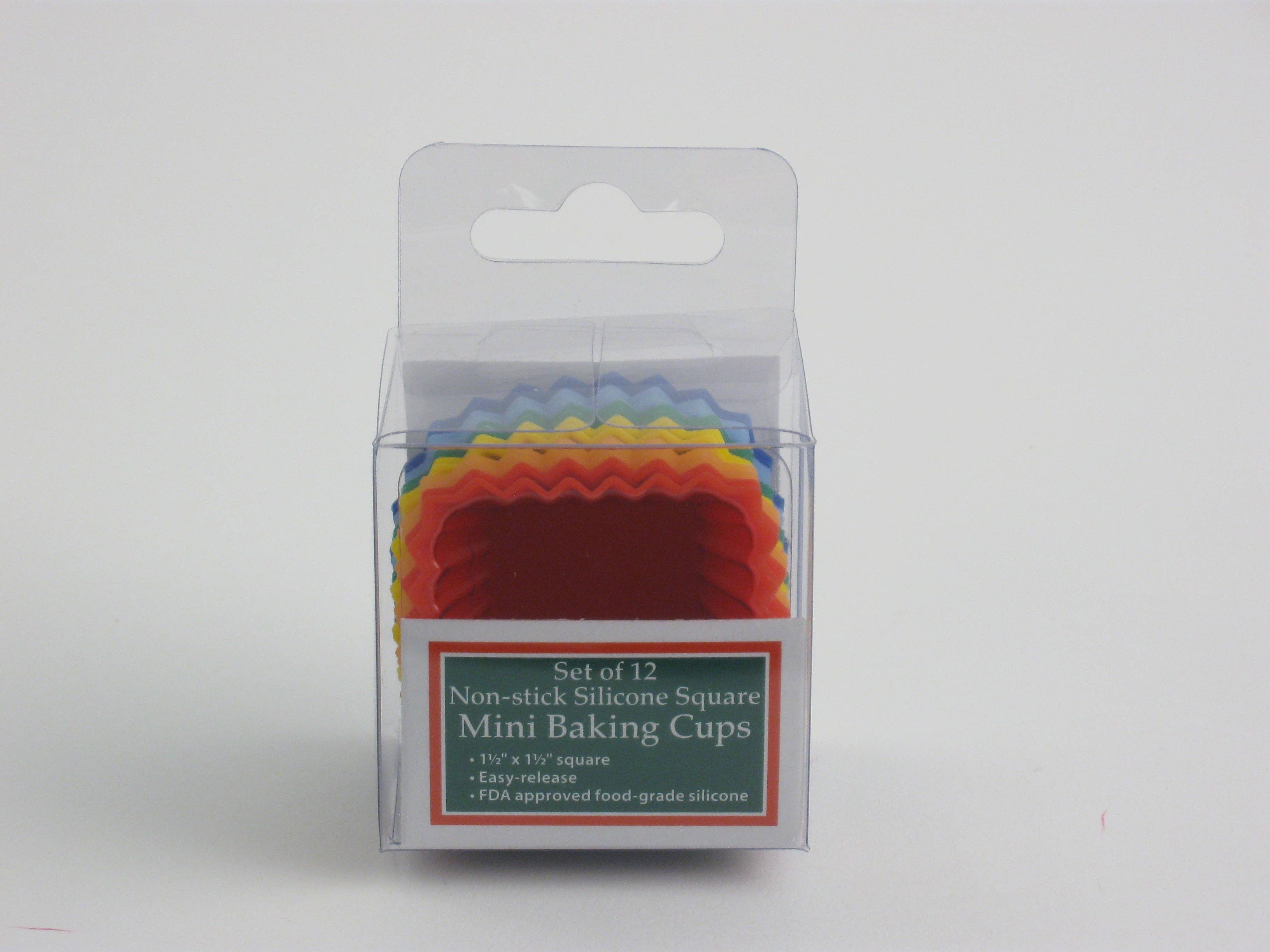 Kitchen Supply Wholesale - Wholesale Cupcake/Muffin Liner - MINI SILICONE BAKING CUPS, 1.5" X 1.5"1