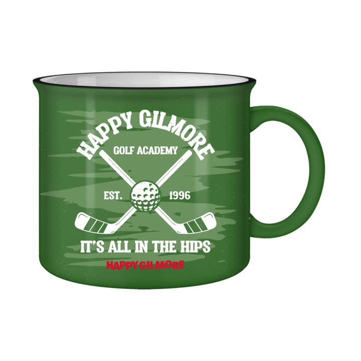 Happy Gilmore 20oz Ceramic Camper Mug for wholesale by Silver Buffalo