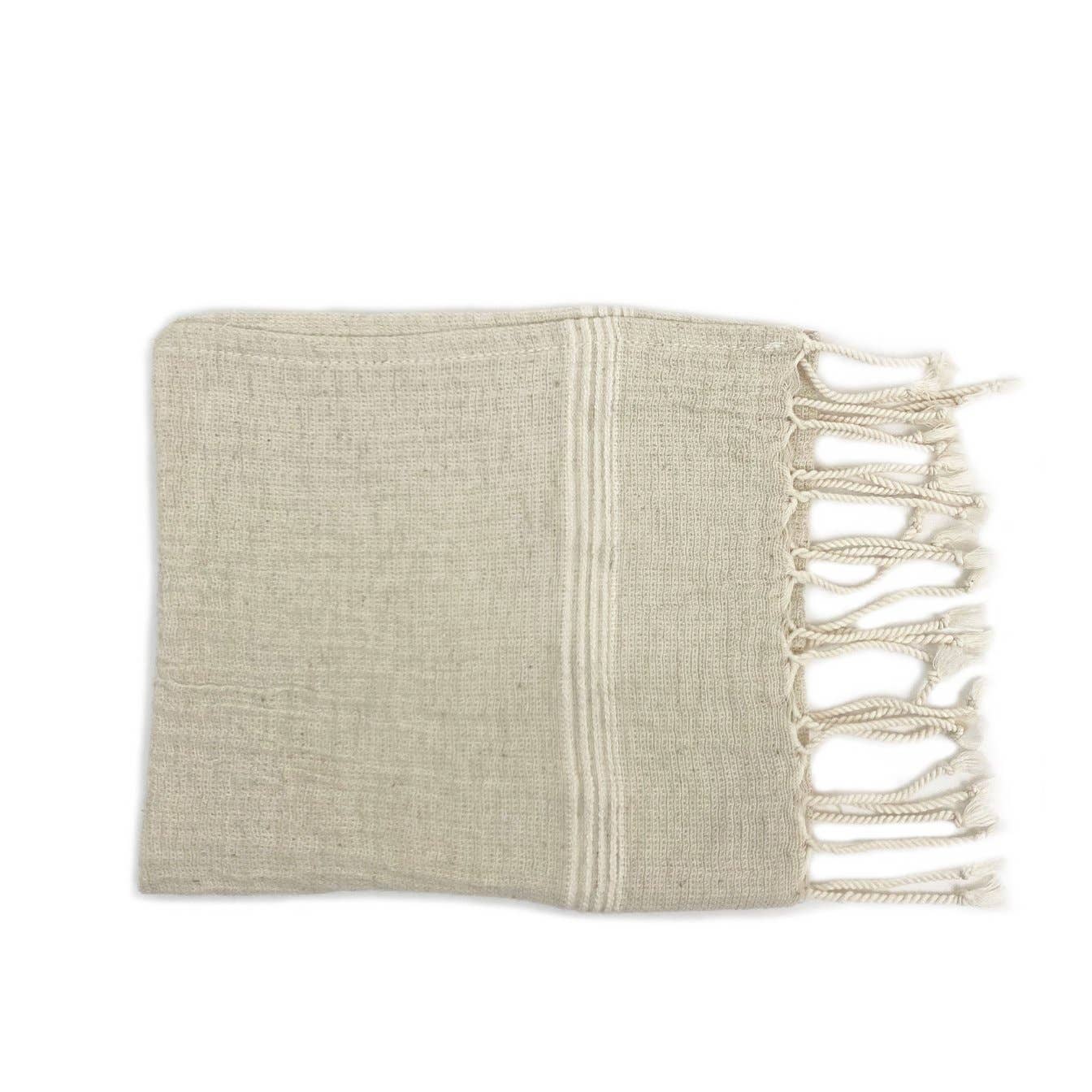 H+E Goods Company - Wholesale Hand Towel - Oyster Soft Linen Hand Towel4