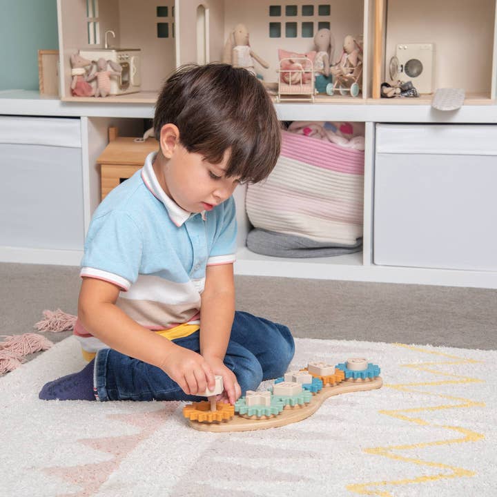 Commotion (Europe) BV - Wholesale Toy Set - Kids - SiliSoft® Gears Puzzle (Neutral)4