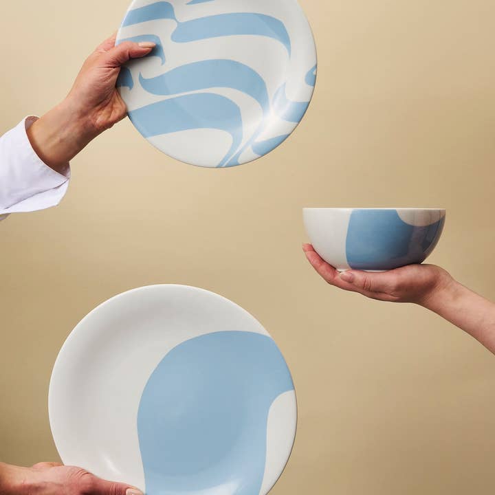 Colorblock Dinner Plates (Set of 4) for wholesale on Faire1