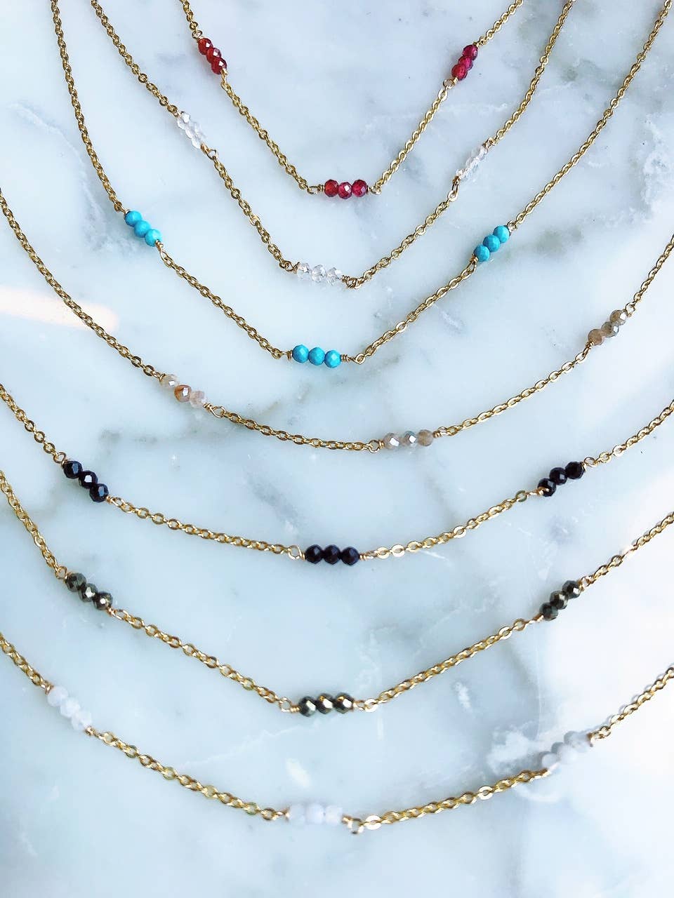 Sonya Renee Jewelry - Venta al por mayor Collares de cuentas/perlas - Maricarmen oro8