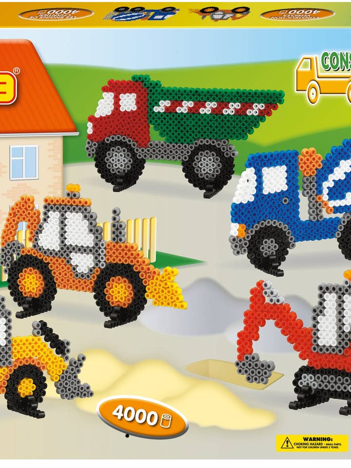 HAMA Geschenkpackung Baufahrzeuge 4.000 St. für den Großhandel von Hama