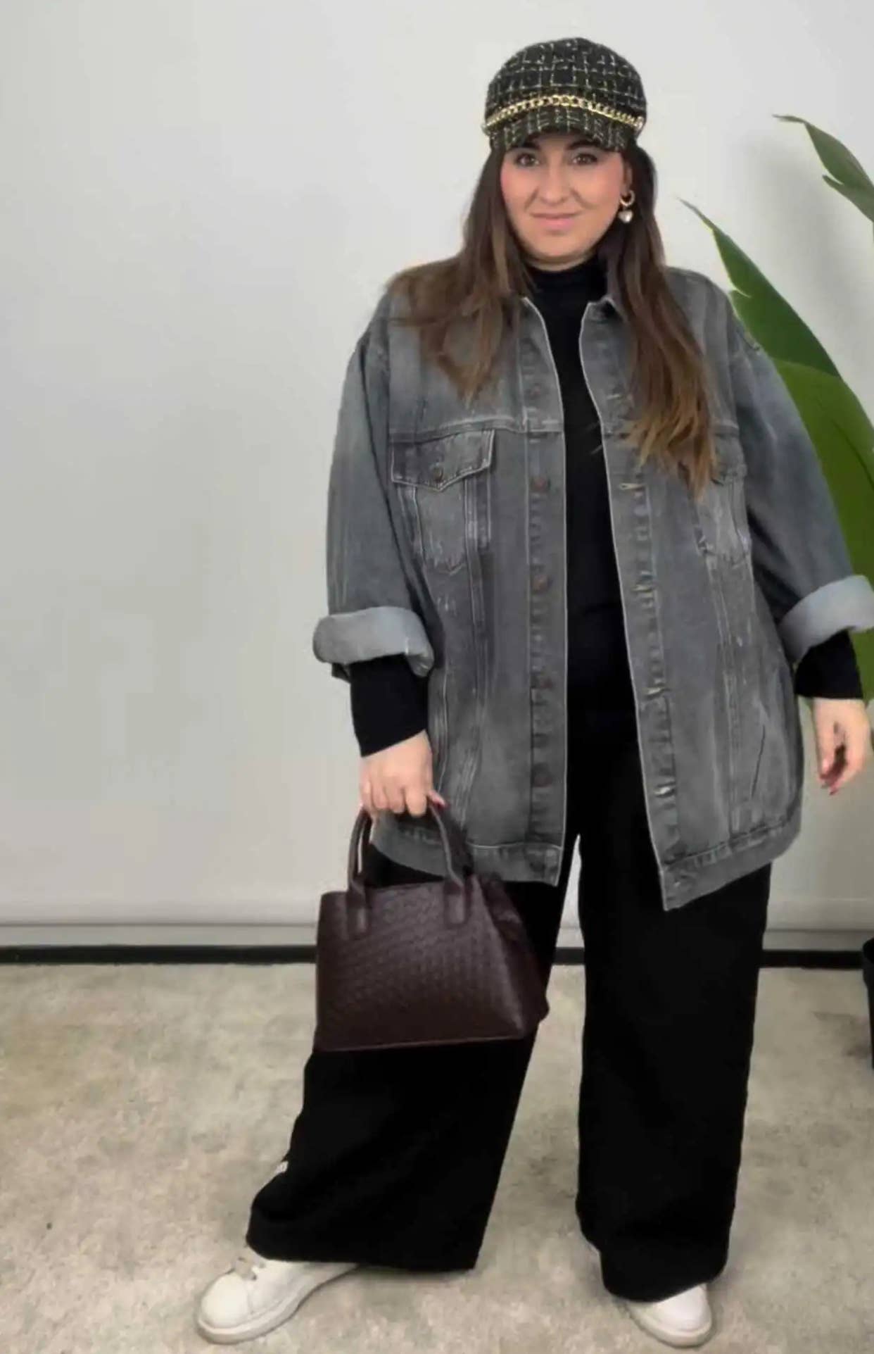 DIADEMA CURVY – Großhandel Jeansjacke – Damen – Oversize-Jacke für alle Figurtypen von S bis Curvy1