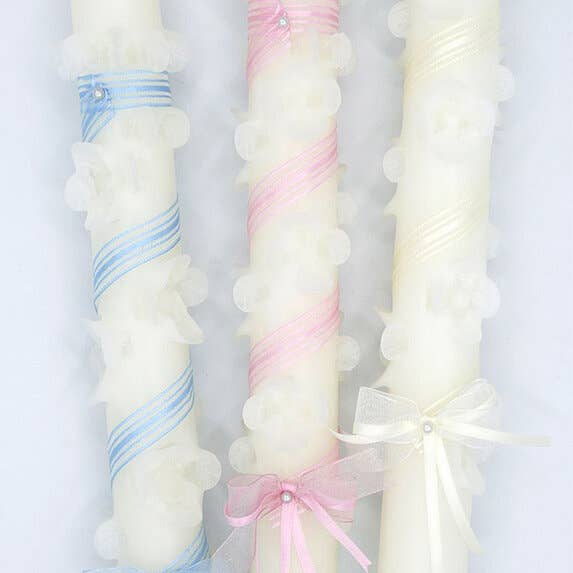 cereria pinsart - Wholesale Cake Candle - Christening candle 40 Lisa (40 X 3 cm)1