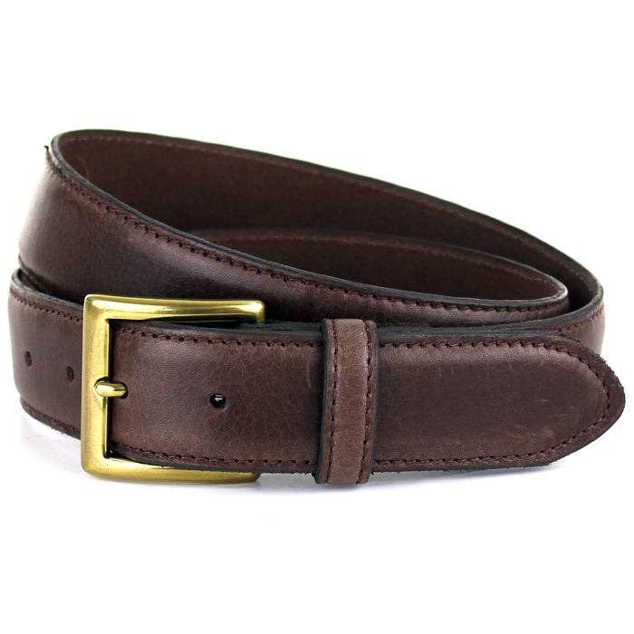 Sophos – wholesale Bälte - Herr – 35mm läder fjäder kantbälte1