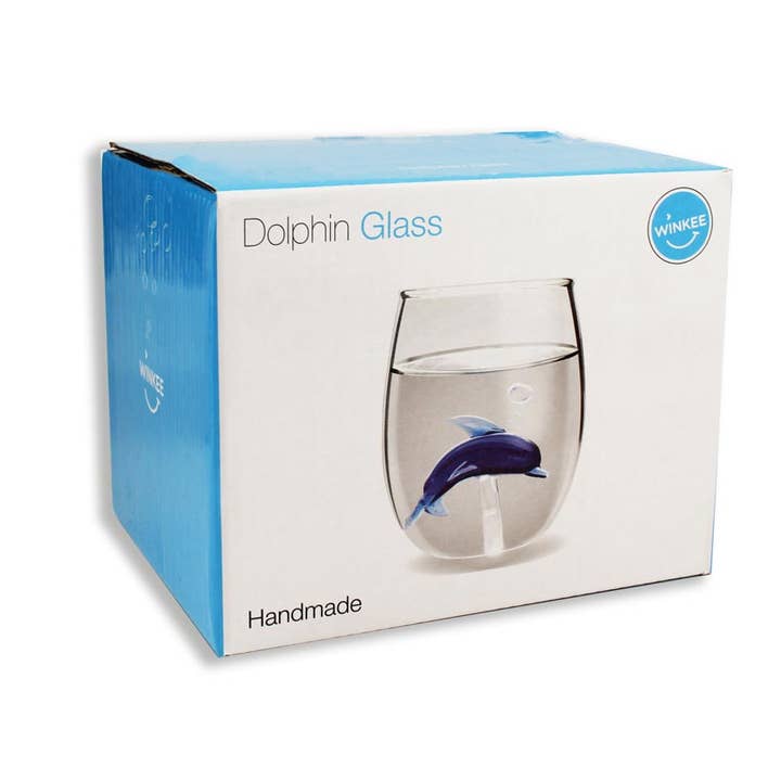 MAGS - Wholesale Wine Glass - Handmade dolphin glasses