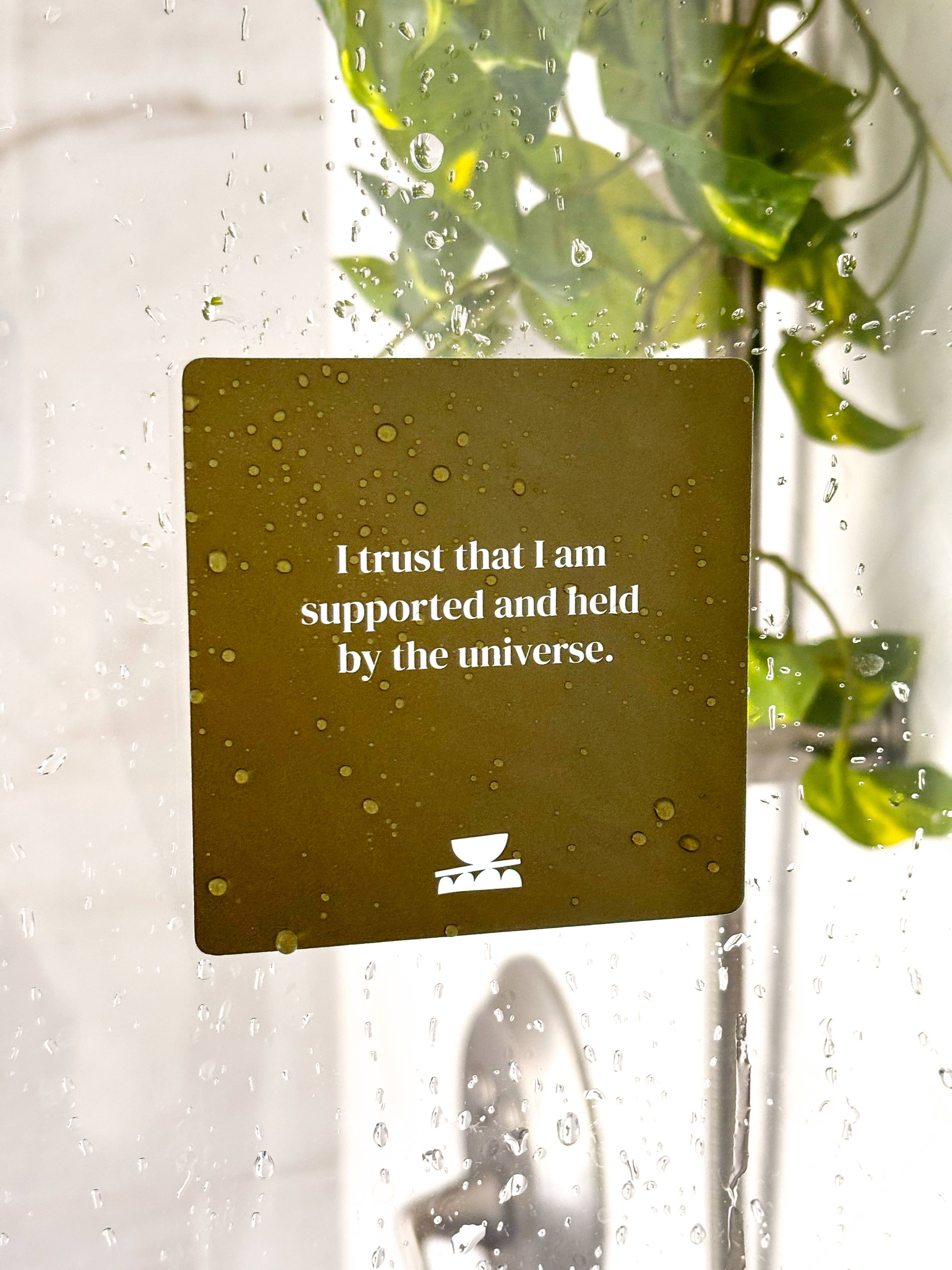 Goddess Provisions - Wholesale Bath & Body Set - Grounding Shower affirmations4