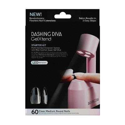 Dashing Diva Gel Xtend Falska Naglar Startkit Medium Rund 30st - Ny för wholesale av This is Beauty