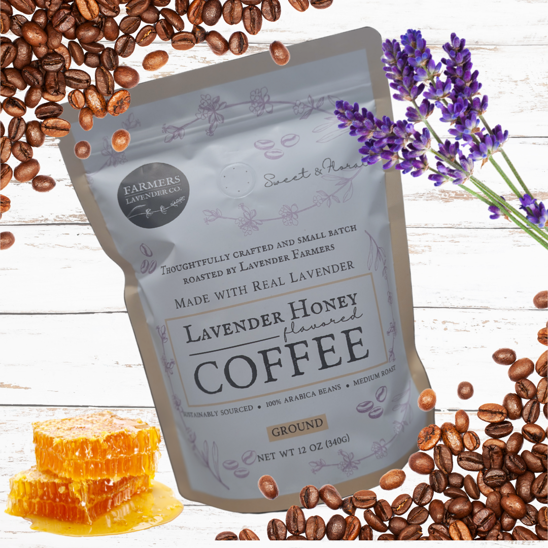 FARMERS Lavender Co. - Wholesale Ground Coffee - Lavender Honey Coffee2