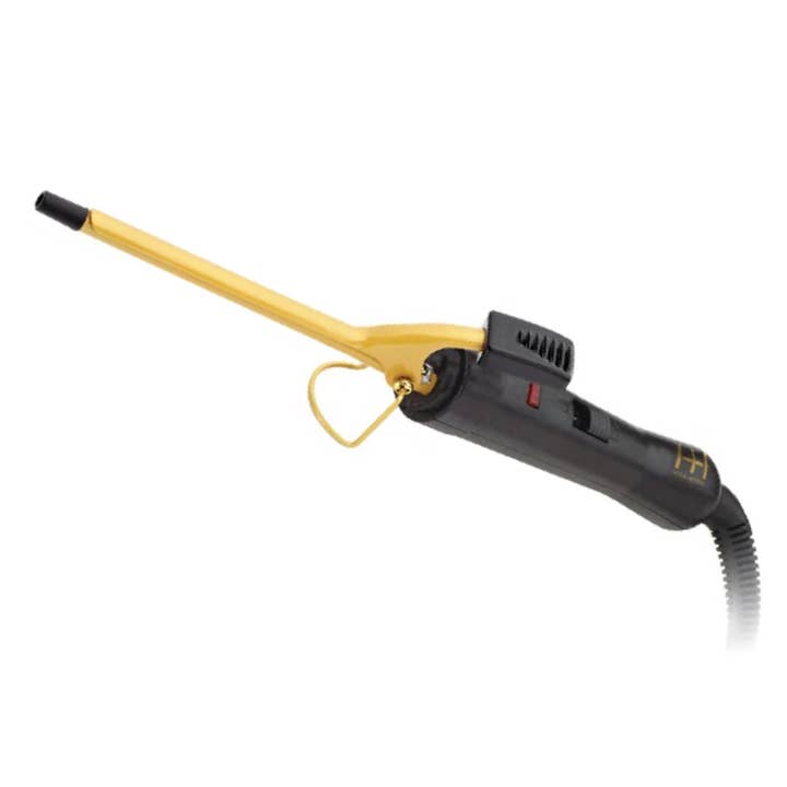 Annie International, Inc. - Wholesale Curling Iron/Wand - Hot & Hotter Gold Ceramic Electric Curling Iron 1/4In