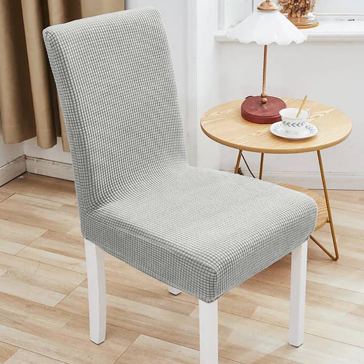home mart goods – Großhandel Stuhl-/Sofa-Schonbezug – 2-teiliges Set - Stretchbezug für Esszimmer- und Küchentischstuhl
