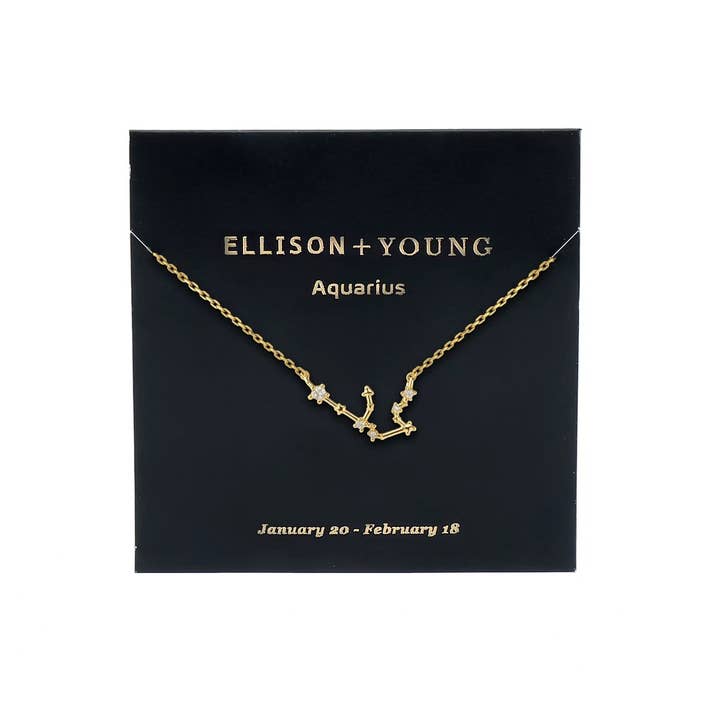 Ellison+Young - Wholesale Pendant/Charm Necklace - Zodiac Collection Necklace9