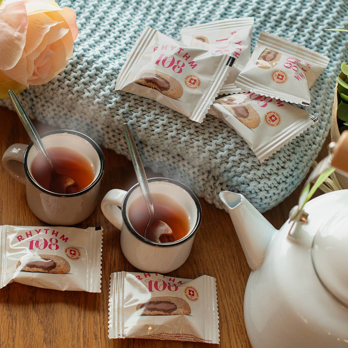 Rhythm108 - Wholesale Cookie - Hazelnut Chocolate Praline Biscuit Single Wrap 15g5