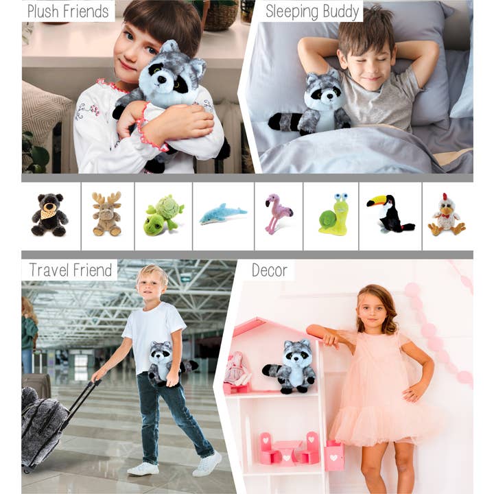 Cota Global - Wholesale Stuffed/Plush Toy - Kids & Baby - Super Soft Plush - Raccoon3