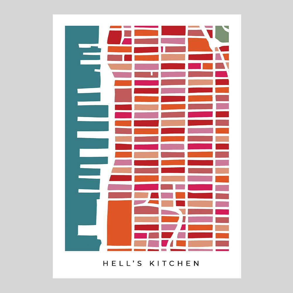 Faraway Places Paper – wholesale Postcard set – Manhattan Neighborhood Print Postcards Set of 1815