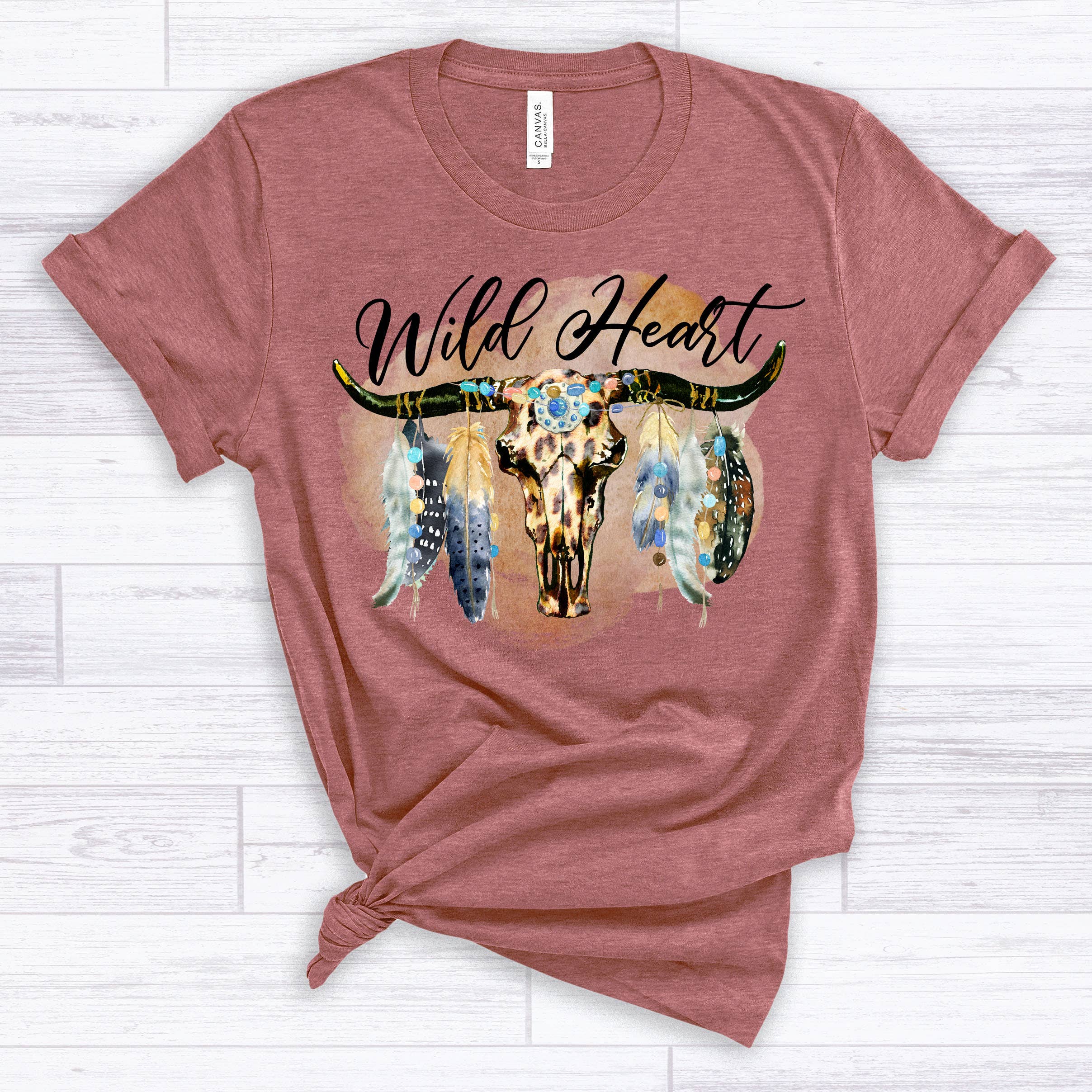 This Joyful Home - Wholesale T-Shirt (Graphic) - Women's - Wild Heart Graphic T-Shirt2