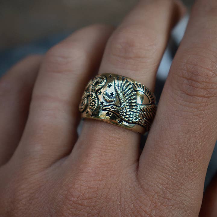 bahgsu jewels - Wholesale Band/Stacked Ring - Women's Ring - No Stone - Xavier Rudd Collab
