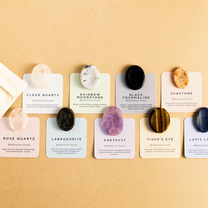 Slow North - Wholesale Spiritual Stone/Crystal - Clear Quartz - Meditation Stone