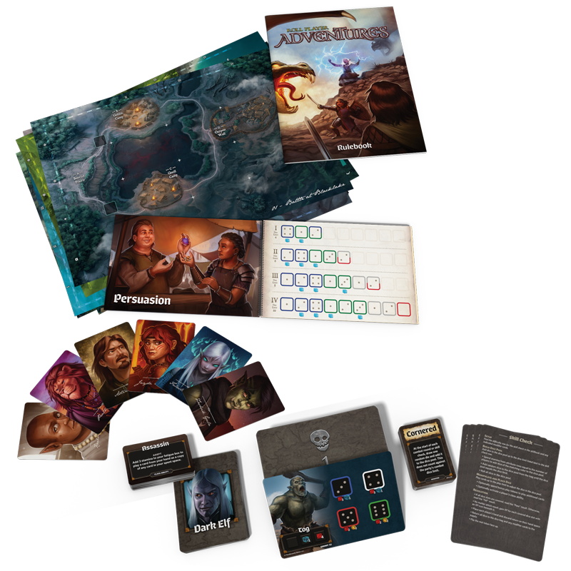 Thunderworks Games - Wholesale Board Game - Roll Player Adventures5