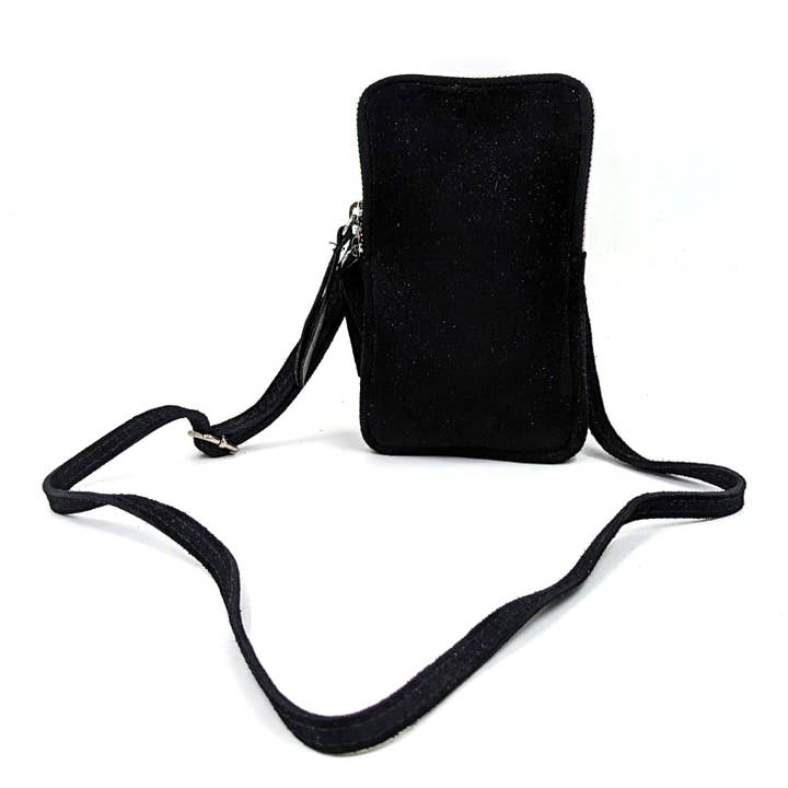 Essentiële suède crossbody telefoontas voor wholesale door Tempest Designs