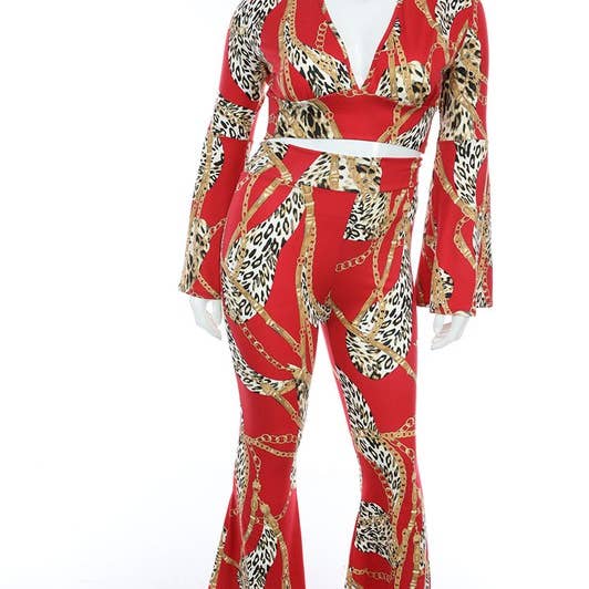 Sexy Gold Chain Black Gold Snake Printed Bell#1 for wholesale by SEXY STAR DESIGN INC