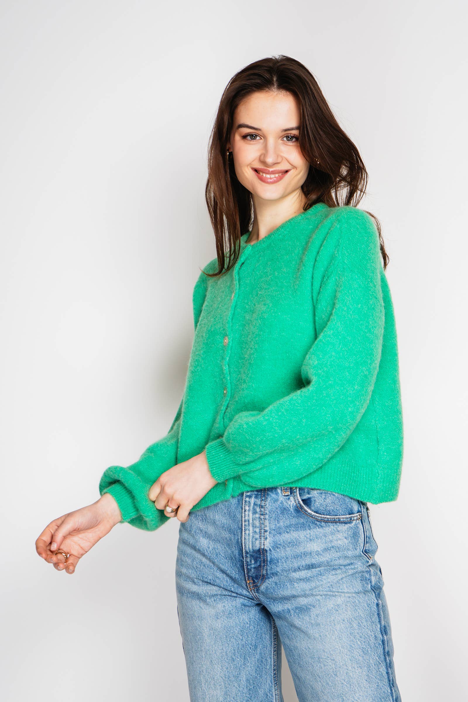 NOELINE - Vente Cardigan – femme - Cardigan en alpaga superfine et laine 755018